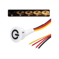 Powermaster Pm-30798 12v Dc 16mm Gömme Dokunmatik Led Dimmer Kontrolcüsü Switch Buton Beyaz Powermaster Pm-30798 12v Dc 16mm Gömme Dokunmatik Led Dimmer Kontrolcüsü Switch Buton Beyaz