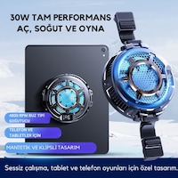 Polham 4800rpm 30w Yüksek Güçlü Telefon Ve Tablet Soğutucu Fan Sessiz, Manyetik Ve Klipsli Soğutucu Polham 4800rpm 30w Yüksek Güçlü Telefon Ve Tablet Soğutucu Fan Sessiz, Manyetik Ve Klipsli Soğutucu