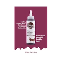 Melwiss Chocolate Bitter Çikolata Sosu - Waffle Krep Pankek Çikolata Sosu 330 G Melwiss Chocolate Bitter Çikolata Sosu - Waffle Krep Pankek Çikolata Sosu 330 G