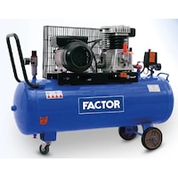 Factor AC100 2.5HP 100 L Yağlı Hava Kompresörü Factor AC100 2.5HP 100 L Yağlı Hava Kompresörü