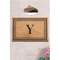 Coco Harf Y 40x60 cm KIL Paspas,Dekoratif Çok Amaçlı Iç ve Dış Kapı Paspası Coco Harf Y 40x60 cm KIL Paspas,Dekoratif Çok Amaçlı Iç ve Dış Kapı Paspası