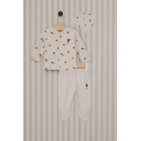 U.S. Polo Assn. Erkek Bebek Krem Takım 5274-45846 Krem U.S. Polo Assn. Erkek Bebek Krem Takım 5274-45846 Krem