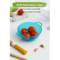 Akrilik Aquamarin Mini Pirinç Süzgeçi & Bakliyat Süzgeçi 3 Su Bardağı Ölçülü Çok Renkli Akrilik Aquamarin Mini Pirinç Süzgeçi & Bakliyat Süzgeçi 3 Su Bardağı Ölçülü Çok Renkli
