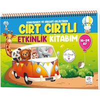 Yükselen Zeka 16-24 Ay Cırt Cırtlı Etkinlik Kitabım Yükselen Zeka 16-24 Ay Cırt Cırtlı Etkinlik Kitabım