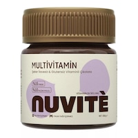 Nuvite Multivitamin Çikolata Aromalı 300 Gr Nuvite Multivitamin Çikolata Aromalı 300 Gr