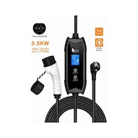Feyree Ev Charger Type2 3.5kw 16a Taşınabilir Araç Şarj İstasyonu 5m Kablo, Ip65 Koruma