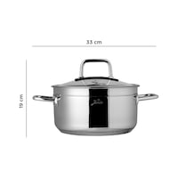 Jumbo Modena 24 Cm Paslanmaz Çelik Derin Tencere Jumbo Modena 24 Cm Paslanmaz Çelik Derin Tencere