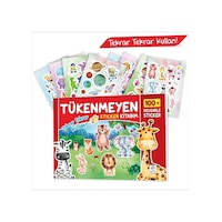 Tükenmeyen Sticker Kitabım (100+ Tekrar Tekrar Kullanılabilen Sticker) Tükenmeyen Sticker Kitabım (100+ Tekrar Tekrar Kullanılabilen Sticker)