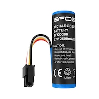 Efcell Beko 300 Tr 3.7v / 3.6v 2600mah 9.62wh 4 Pin Soketli Li-ıon Yazar Kasa Pos Batarya Pili Vps906r Efcell Beko 300 Tr 3.7v / 3.6v 2600mah 9.62wh 4 Pin Soketli Li-ıon Yazar Kasa Pos Batarya Pili Vps906r