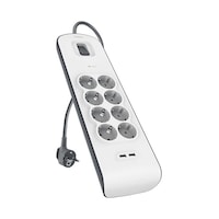 Belkın Bsv804 2 Metre 8'li Usb-a Akım Korumalı Priz Beyaz Belkın Bsv804 2 Metre 8'li Usb-a Akım Korumalı Priz Beyaz
