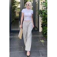 Madmext Lacivert Beli Ayarlanabilir Pamuklu Bol Paça Dökümlü Çizgili Pantolon Mg2133-lacivert Lacivert Madmext Lacivert Beli Ayarlanabilir Pamuklu Bol Paça Dökümlü Çizgili Pantolon Mg2133-lacivert Lacivert
