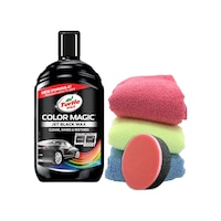 Turtle Wax Renkli Cila Siyah 3 Adet Mikrofiber Bez Sünger Turtle Wax Renkli Cila Siyah 3 Adet Mikrofiber Bez Sünger