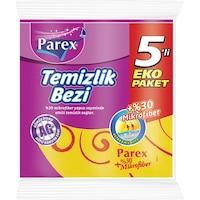 Parex Temizlik Bezi 5 Adet Sarı Parex Temizlik Bezi 5 Adet Sarı