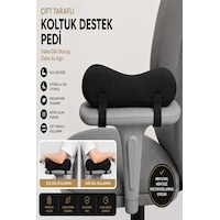 Ergonomik Çift Taraflı Visco Kol Destek Pedi Kolçak Ve Dirsek Destek Minderi 2 Li Set Ergonomik Çift Taraflı Visco Kol Destek Pedi Kolçak Ve Dirsek Destek Minderi 2 Li Set
