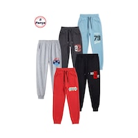 Fyk Kids 5'li Baskı Detaylı Beli Lastikli Erkek Çocuk Jogger Eşofman Altı Mavi-füme-gri-siyah-kırmızı Fyk Kids 5'li Baskı Detaylı Beli Lastikli Erkek Çocuk Jogger Eşofman Altı Mavi-füme-gri-siyah-kırmızı
