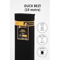 Premier Metrelik Duck Keten Kumaş Su İtici Bez 10 Metre Dr430 - S Siyah Premier Metrelik Duck Keten Kumaş Su İtici Bez 10 Metre Dr430 - S Siyah
