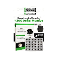 %100 Saf Mumiyo 30'lu Tablet Kırgızistan'dan İthal Shilajit %100 Saf Mumiyo 30'lu Tablet Kırgızistan'dan İthal Shilajit