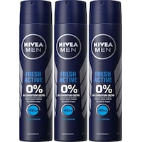 Nivea Fresh Active Erkek Sprey 3 x 200 ML Nivea Fresh Active Erkek Sprey 3 x 200 ML