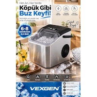 Vexgen Fineblue Taşınabilir Hızlu Buz Yapma Makinesi Vexgen Fineblue Taşınabilir Hızlu Buz Yapma Makinesi