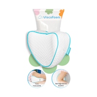 Viscofoam V Model Diz Arası Ortopedik Yastık Bacak Arası Visco Yastık - 23x23x5cm Viscofoam V Model Diz Arası Ortopedik Yastık Bacak Arası Visco Yastık - 23x23x5cm