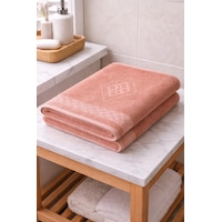 Eponj %100 Pamuk 70x140 Jakarlı Banyo Havlusu 450 Gr Kendinden Desenli Kiremit Eponj %100 Pamuk 70x140 Jakarlı Banyo Havlusu 450 Gr Kendinden Desenli Kiremit