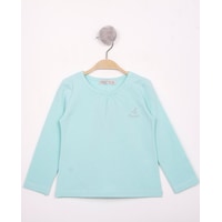Toontoy Kids Toontoy Kız Çocuk Göğsü Princess Nakışlı T-shirt Mint Yeşili Toontoy Kids Toontoy Kız Çocuk Göğsü Princess Nakışlı T-shirt Mint Yeşili