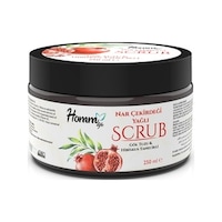 Homm Life Nar Çekirdeği Yağlı Bitki Tanecikli Scrub Vücut Peelingi 250 ML Homm Life Nar Çekirdeği Yağlı Bitki Tanecikli Scrub Vücut Peelingi 250 ML