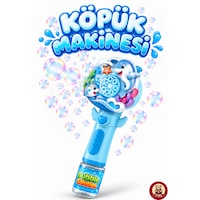 Oyuncak Işıklı Tam Otomatik Köpük Makinesi 26 Cm 4 Pilli Baloncuk Oyuncağı Köpük Sıvılı 3 Renk Mavi Oyuncak Işıklı Tam Otomatik Köpük Makinesi 26 Cm 4 Pilli Baloncuk Oyuncağı Köpük Sıvılı 3 Renk Mavi