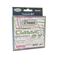 Kendo Classic 8x 300m Multicolor Örgü İp 0.20mm Kendo Classic 8x 300m Multicolor Örgü İp 0.20mm