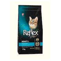 Reflex Plus Somonlu Kısırlaştırılmış Yetişkin Kedi Maması 8 KG Reflex Plus Somonlu Kısırlaştırılmış Yetişkin Kedi Maması 8 KG