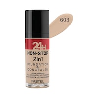Pastel 24 H Non-Stop 2 İn 1 Fondeten Concealer No:603 Pastel 24 H Non-Stop 2 İn 1 Fondeten Concealer No:603