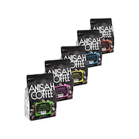Anişah Dünya Filtre Kahve Seti Öğütülmüş 5 x 250 G Anişah Dünya Filtre Kahve Seti Öğütülmüş 5 x 250 G