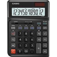 Casio DE-12E-BK 12 Haneli Masaüstü Hesap Makinesi Casio DE-12E-BK 12 Haneli Masaüstü Hesap Makinesi