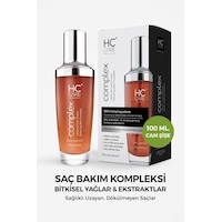 Hc Complex Bitkisel Saç Bakım Kompleksi Dökülme Önleyici & Yoğun Onarıcı Bitkisel Bakım 100 ML Hc Complex Bitkisel Saç Bakım Kompleksi Dökülme Önleyici & Yoğun Onarıcı Bitkisel Bakım 100 ML