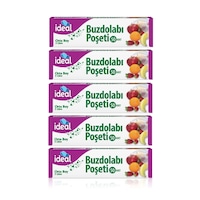 İdeal Buzdolabı Poşeti Orta Boy 5 x 50'li 24 x 33 CM İdeal Buzdolabı Poşeti Orta Boy 5 x 50'li 24 x 33 CM
