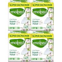 Molped Pure & Soft Süper Ekonomik Hijyenik Ped Normal 4 x 24'lü Molped Pure & Soft Süper Ekonomik Hijyenik Ped Normal 4 x 24'lü