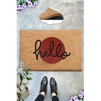Coco Santra 40x60 cm KIL Paspas,Dekoratif Çok Amaçlı Iç ve Dış Kapı Paspası