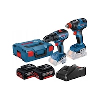 Bosch GDX 18V-200 + GSR 18V-50+ 2 x GBA 18V 4.0Ah + GAL 18V-40 L-Boxx - 06019J2220 Bosch GDX 18V-200 + GSR 18V-50+ 2 x GBA 18V 4.0Ah + GAL 18V-40 L-Boxx - 06019J2220