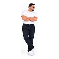 Annex Erkek Büyük Beden Jeans Pantolon Lacivert Annex Erkek Büyük Beden Jeans Pantolon Lacivert