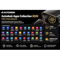 Autodesk Apps Collection 2026 Tüm Uygulamalar - 1 Cihaz 3 Yıl Windows/mac Autodesk Apps Collection 2026 Tüm Uygulamalar - 1 Cihaz 3 Yıl Windows/mac