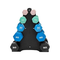 XTR Fitness Vinyl Dambıl Seti ve Dambıl Rack Standı XTR Fitness Vinyl Dambıl Seti ve Dambıl Rack Standı