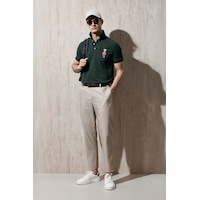 Lufian Glen Erkek Beach Jogger Pantolon Slim Fit Bej Bej 111190358100550