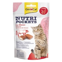Gimcat Nutri Pockets Kedi Ödülü Biftek Malt 60 G Gimcat Nutri Pockets Kedi Ödülü Biftek Malt 60 G