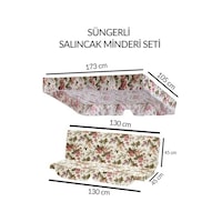 Salıncak Minder Seti Tenteli Ingiliz Gülü Salıncak Minder Seti 2 Kişilik Süngerli Işbir Gri Sünger Karışık Salıncak Minder Seti Tenteli Ingiliz Gülü Salıncak Minder Seti 2 Kişilik Süngerli Işbir Gri Sünger Karışık