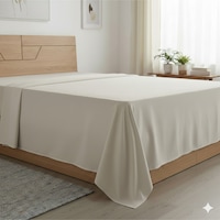 Battal Boy Düz Çarşaf Pamuklu Kumaş Lastiksiz Çarşaf 240x260 Sütlü Kahve Battal Boy Düz Çarşaf Pamuklu Kumaş Lastiksiz Çarşaf 240x260 Sütlü Kahve