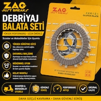 Cup 100 Debriyaj Balata Takımı 3 Parça Cup 100 Debriyaj Balata Takımı 3 Parça