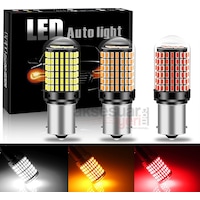 Turuncu Led Sinyal Ampülü 144 Led 93 P21w Yüksek Kalite Premium Ürün