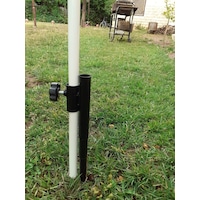 Şemsiye Kazığı Metal Siyah 40 Cm Şemsiye Kazığı Metal Siyah 40 Cm