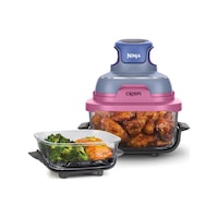 Ninja Crispi 4 in 1 1700 W Taşınabilir Cam Hazneli Pişirme Sistemi