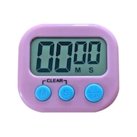 Unichrome Dijital Ekranlı Alarmlı Mıknatıslı Mutfak Zamanlayıcı Kronometre Fırın Timer Lila Unichrome Dijital Ekranlı Alarmlı Mıknatıslı Mutfak Zamanlayıcı Kronometre Fırın Timer Lila